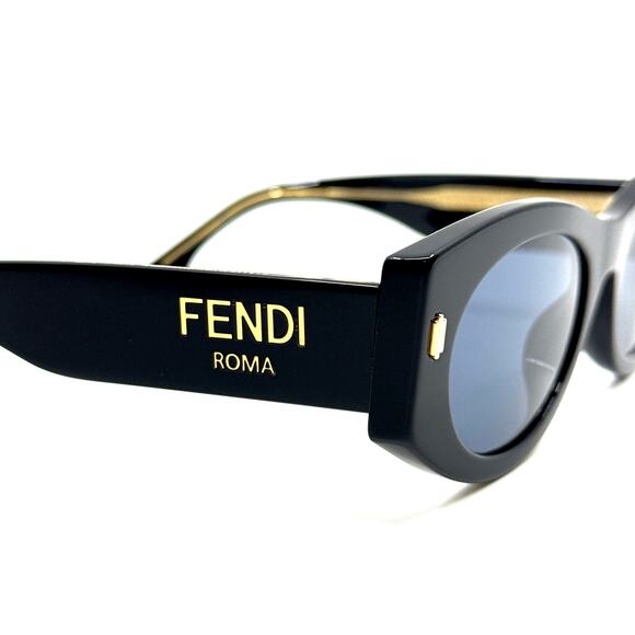New! FENDI Sunglasses FE40125I 01V, Authentic - Picture 6 of 12